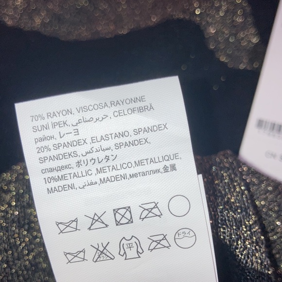 ✨ NWT Bebe Metallic Sweater ✨ - Picture 5 of 6